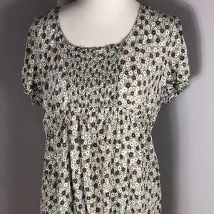 XL Motherhood Maternity Summer Floral Top
